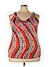 UNITI Orange Sleeveless Blouse Size 3X - photo 1