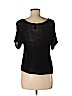 Forever 21 Black Short Sleeve Top Size M - photo 2