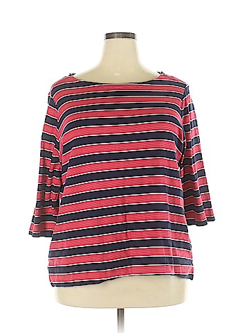 Croft & Barrow 3/4 Sleeve Top (view 1)