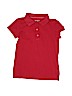 Cat & Jack Red Short Sleeve Polo Size 7 - 8 - photo 1