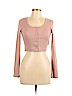 Forever 21 Pink Long Sleeve Top Size L - photo 1