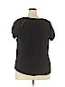 No Boundaries 100% Rayon Black Short Sleeve Blouse Size XXL - photo 2