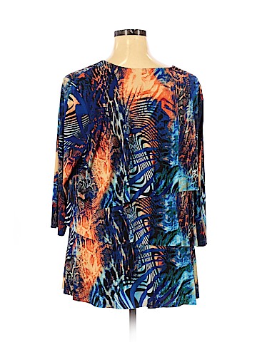 Susan Graver Long Sleeve Top (view 2)