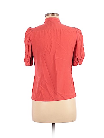See By Chloé Short Sleeve Silk Top (view 2)