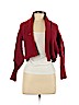 Eileen Fisher Red Wool Cardigan Size M - photo 1