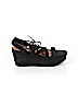 Trask Black Wedges Size 9 1/2 - photo 1
