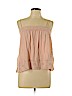 Eyeshadow 100% Rayon Pink Sleeveless Blouse Size L - photo 1