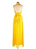 Alice + Olivia 100% Polyester Yellow Cocktail Dress Size 4 - photo 2