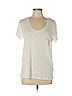 Theory Ivory Short Sleeve T-Shirt Size L - photo 1