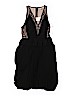 Rebecca Taylor 100% Polyester Black Cocktail Dress Size 2 - photo 1