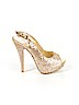 Madden Girl Gold Heels Size 8 - photo 1