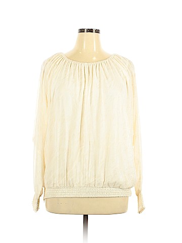 American Glamour by Badgley Mischka Long Sleeve Blouse (view 1)