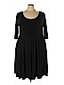 Lane Bryant Black Cocktail Dress Size 22 - 24 Plus - photo 1
