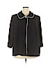 Dana Kay 100% Rayon Black Jacket Size 22 - photo 1
