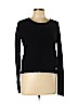 T by Alexander Wang 100% Cotton Black Pullover Sweater Size L - photo 1