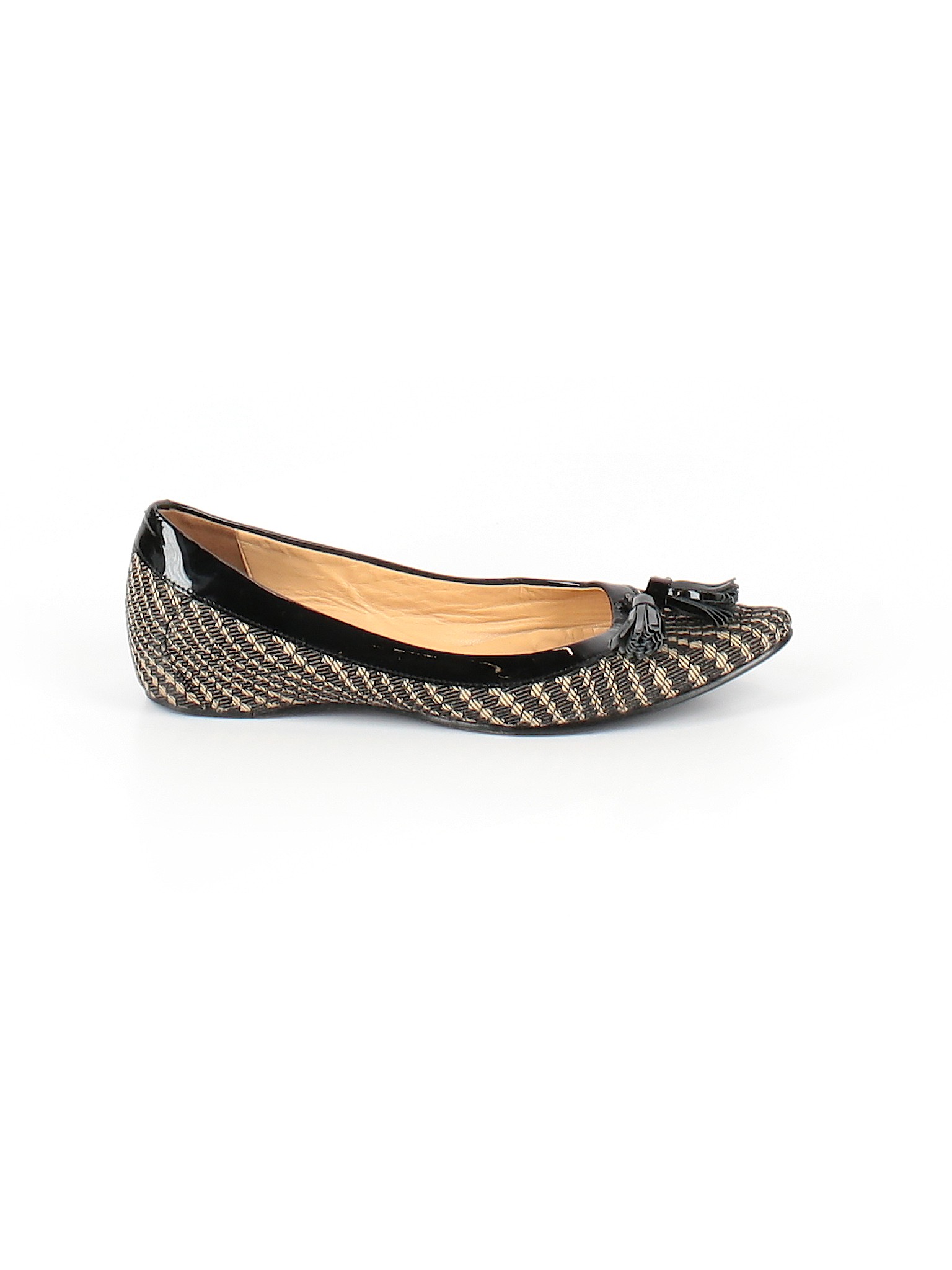 cole haan black flat shoes