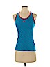 Adidas 100% Polyester Blue Active Tank Size S - photo 1