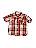 WonderKids 100% Cotton Orange Short Sleeve Button-Down Shirt Size 3T - photo 1