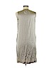 Teri Jon Sportswear 100% Silk Gray Cocktail Dress Size 8 - photo 2