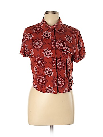 Forever 21 Short Sleeve Blouse (view 1)