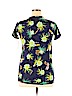 Lularoe Blue Short Sleeve T-Shirt Size 14 - photo 2