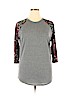 Lularoe Gray Long Sleeve T-Shirt Size XL - photo 1