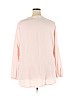 Eddie Bauer 100% Tencel Lyocell Pink Long Sleeve Blouse Size 2X - photo 2