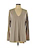 Lush Tan Long Sleeve Top Size L - photo 1