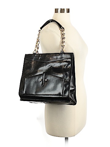 Ellen Tracy Leather Shoulder Bag (view 2)