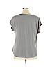 Laila Jayde Gray Short Sleeve Top Size XXL - photo 2