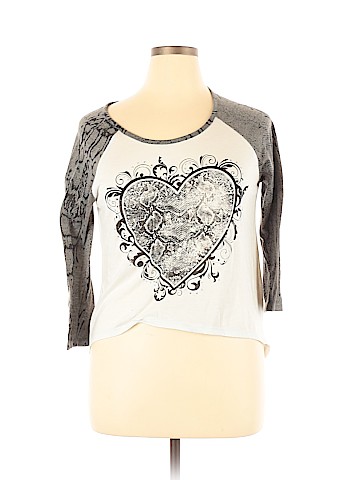 Wound Up 3/4 Sleeve T-Shirt (view 1)