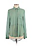 Lushous 100% Polyester Green Long Sleeve Blouse Size M - photo 1