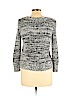 Almost Famous Gray Pullover Sweater Size L - photo 2