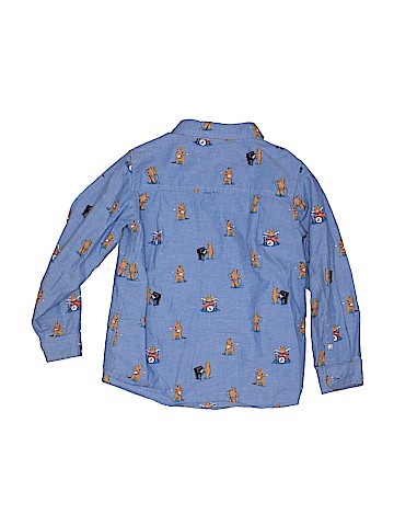 The Children's Place Long Sleeve Button-Down Shirt (view 2)