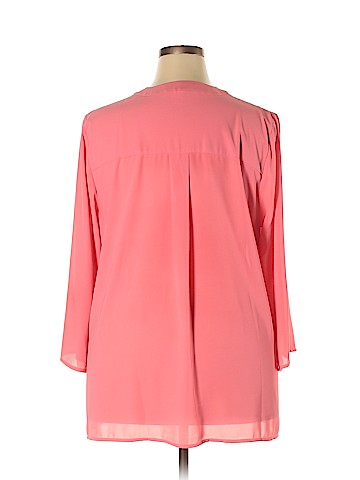 ELOQUII 3/4 Sleeve Blouse (view 2)