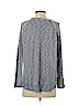 Splendid 100% Polyester Gray Long Sleeve Top Size XS - photo 2