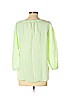 Eileen Fisher 100% Linen Green 3/4 Sleeve Blouse Size S - photo 2