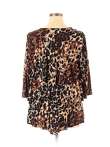 Susan Graver Long Sleeve Top (view 2)