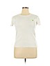 Lauren by Ralph Lauren 100% Cotton White Short Sleeve T-Shirt Size XL - photo 1