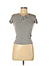 Hollister Gray Short Sleeve Top Size S - photo 1