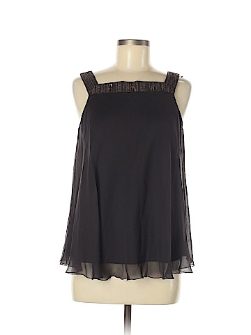 Elie Tahari Sleeveless Silk Top (view 1)