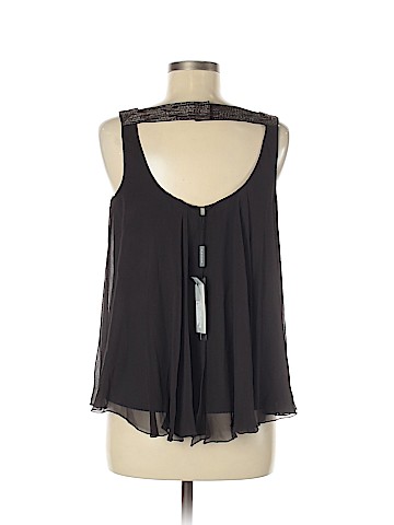 Elie Tahari Sleeveless Silk Top (view 2)