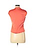 Lafayette 148 New York Orange Short Sleeve Top Size M - photo 2