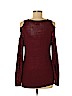TOBI 100% Acrylic Burgundy Pullover Sweater Size S - photo 2
