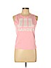Jil Sander 100% Cotton Pink Sleeveless T-Shirt Size L - photo 1