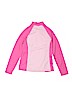Lands' End 100% Polyester Graphic Pink Rash Guard Size M (youth) - photo 2