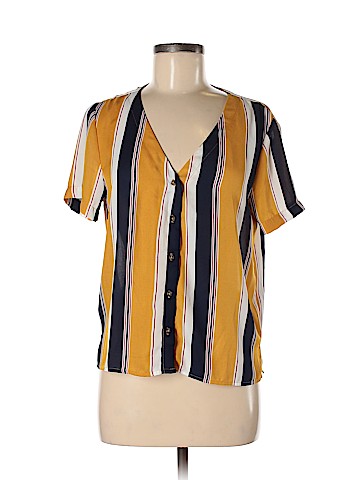 Pink Rose Short Sleeve Blouse (view 1)