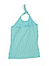 Gap Kids 100% Cotton Polka Dots Blue Halter Top Size L (youth) - photo 2