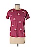 Lucky Brand 100% Cotton Pink Short Sleeve T-Shirt Size M - photo 1