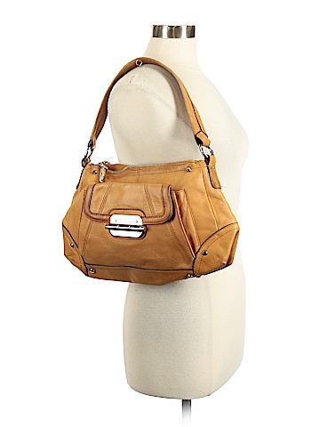 B Makowsky Leather Shoulder Bag (view 2)